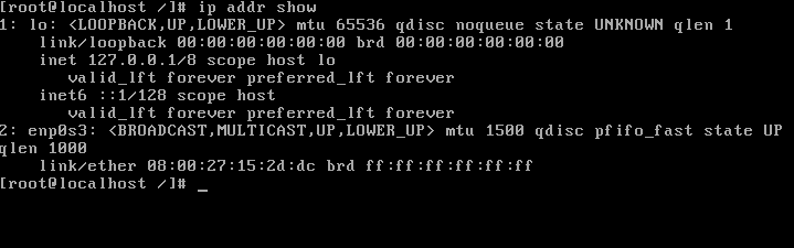 CentOS - Verificar nome da interface