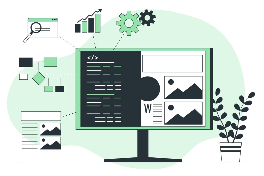 Imagem representando design de software